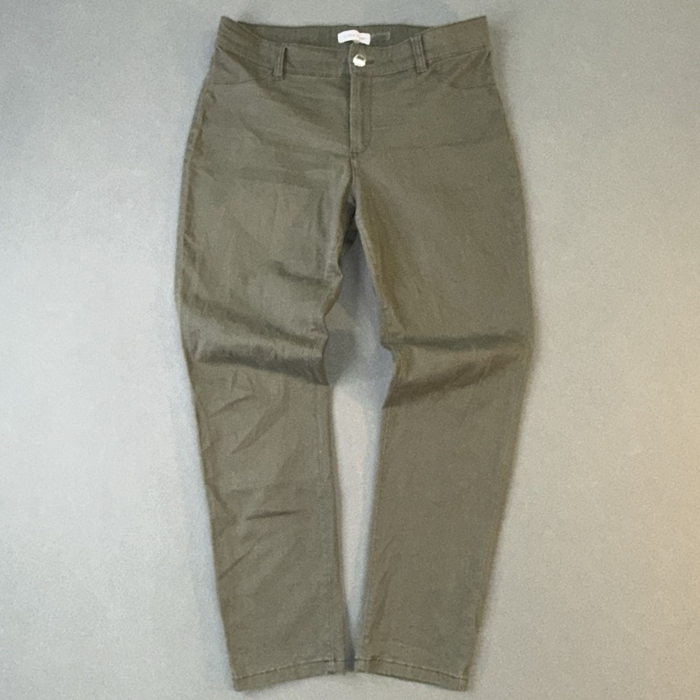 Women's Calvin Klein Pants Green Size 8